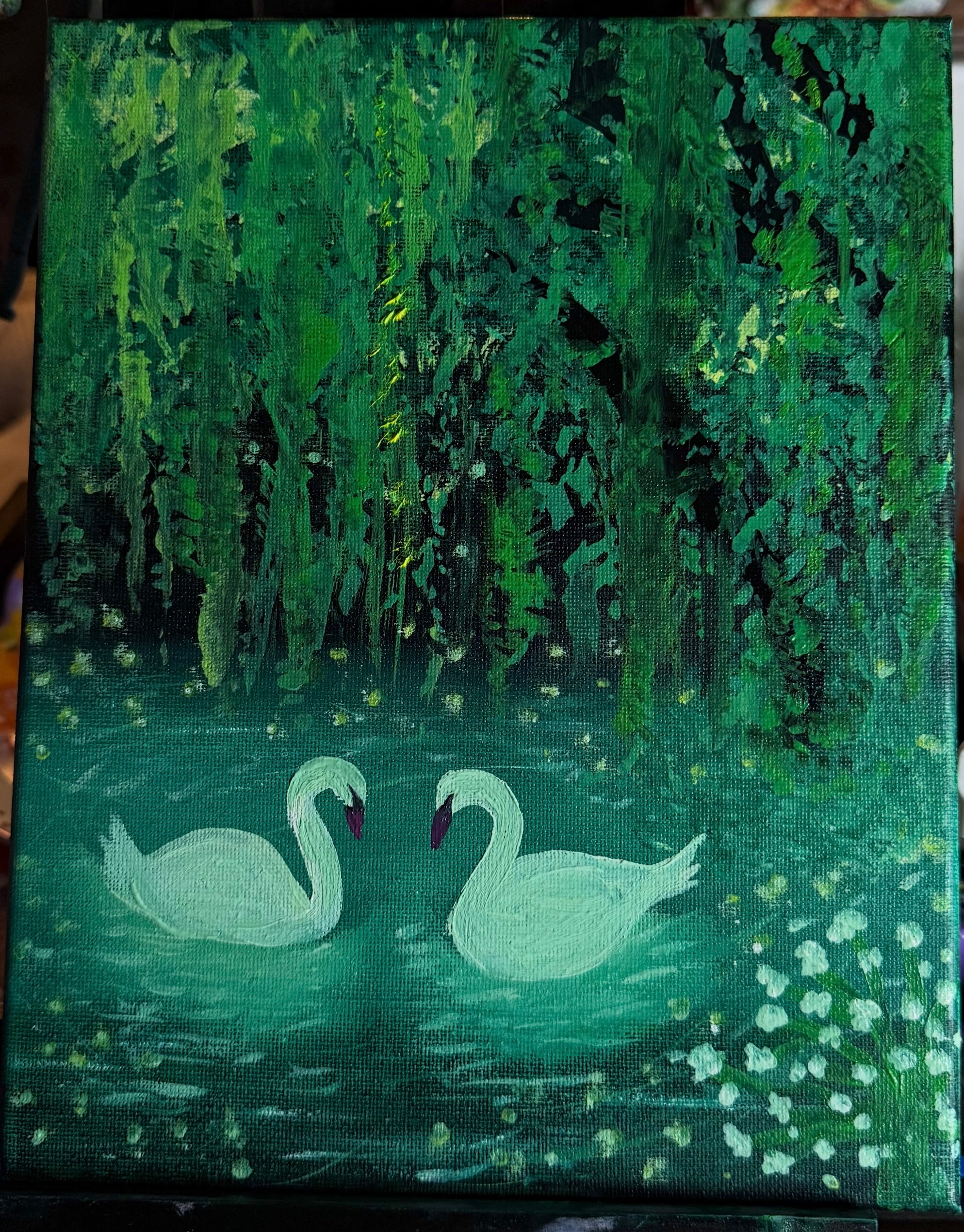 Eternal Love Oil On Canvas