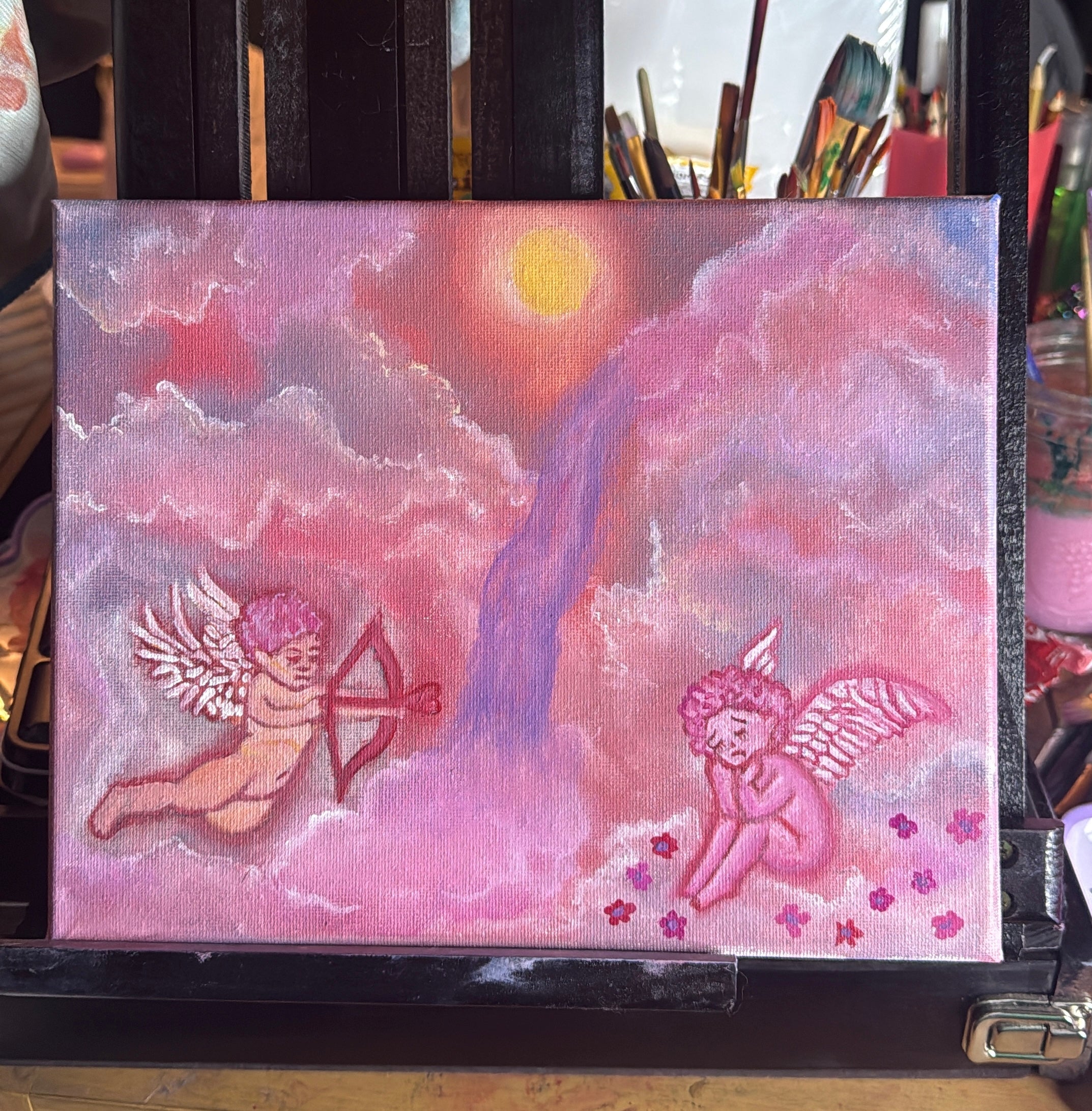 The Lovers Oil On Canvas