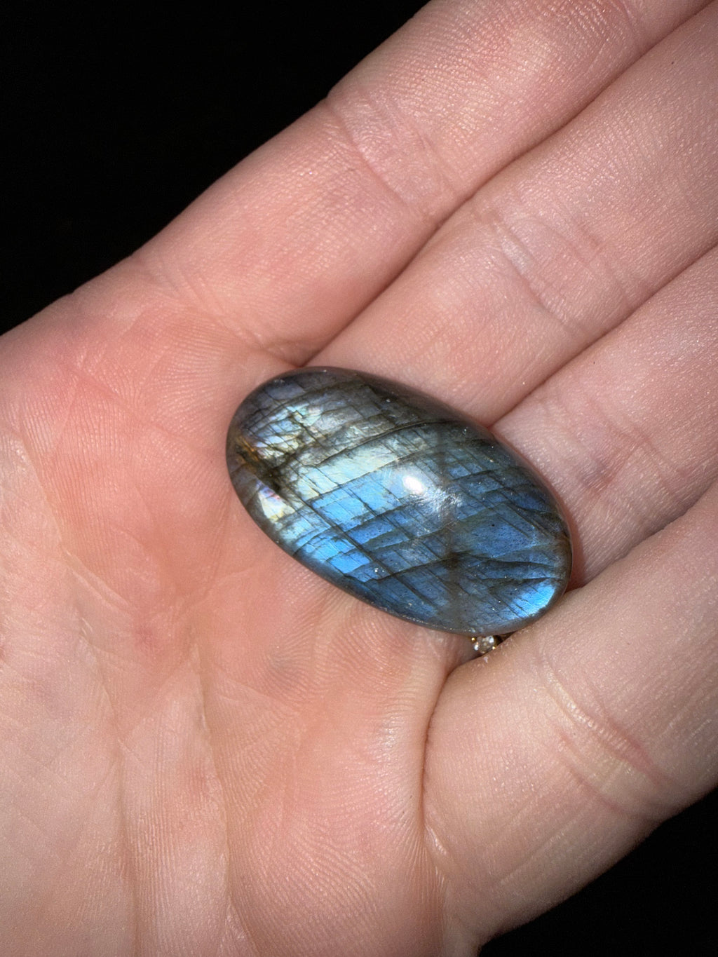 Labradorite Palm Stone