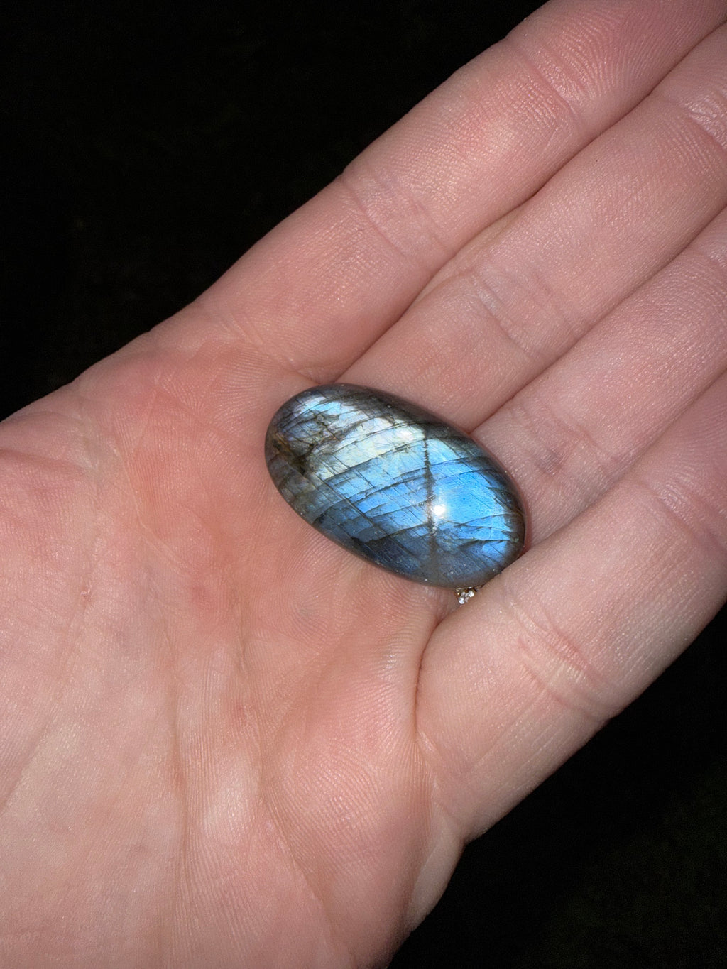 Labradorite Palm Stone